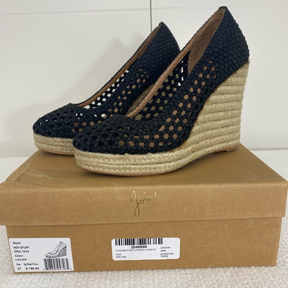 Joie “hot stuff” platform wedge espadrilles, size 37 - Picture 5 of 5